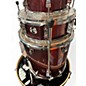 Used Ludwig 4 Piece element evolution Sparkle Red Drum Kit