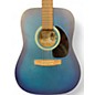 Used Art & Lutherie Wild Cherry Blue Burst Acoustic Guitar