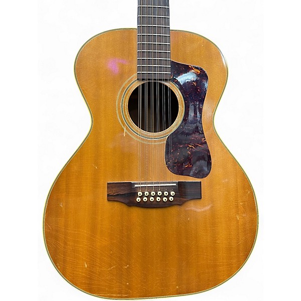 Vintage 1971 Guild F212 Natural 12 String Acoustic Guitar