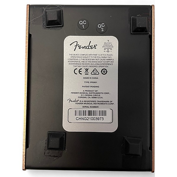 Used Fender Tube Distortion Effect Pedal