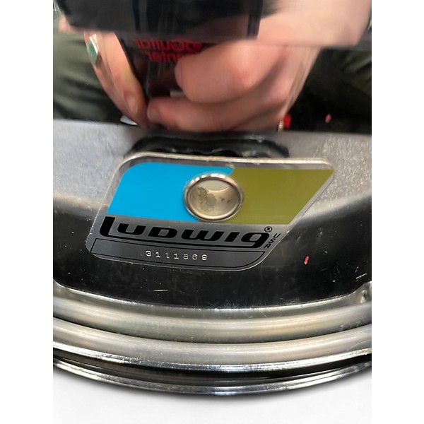 Used Ludwig 14.25in Chrome Snare Chrome Drum