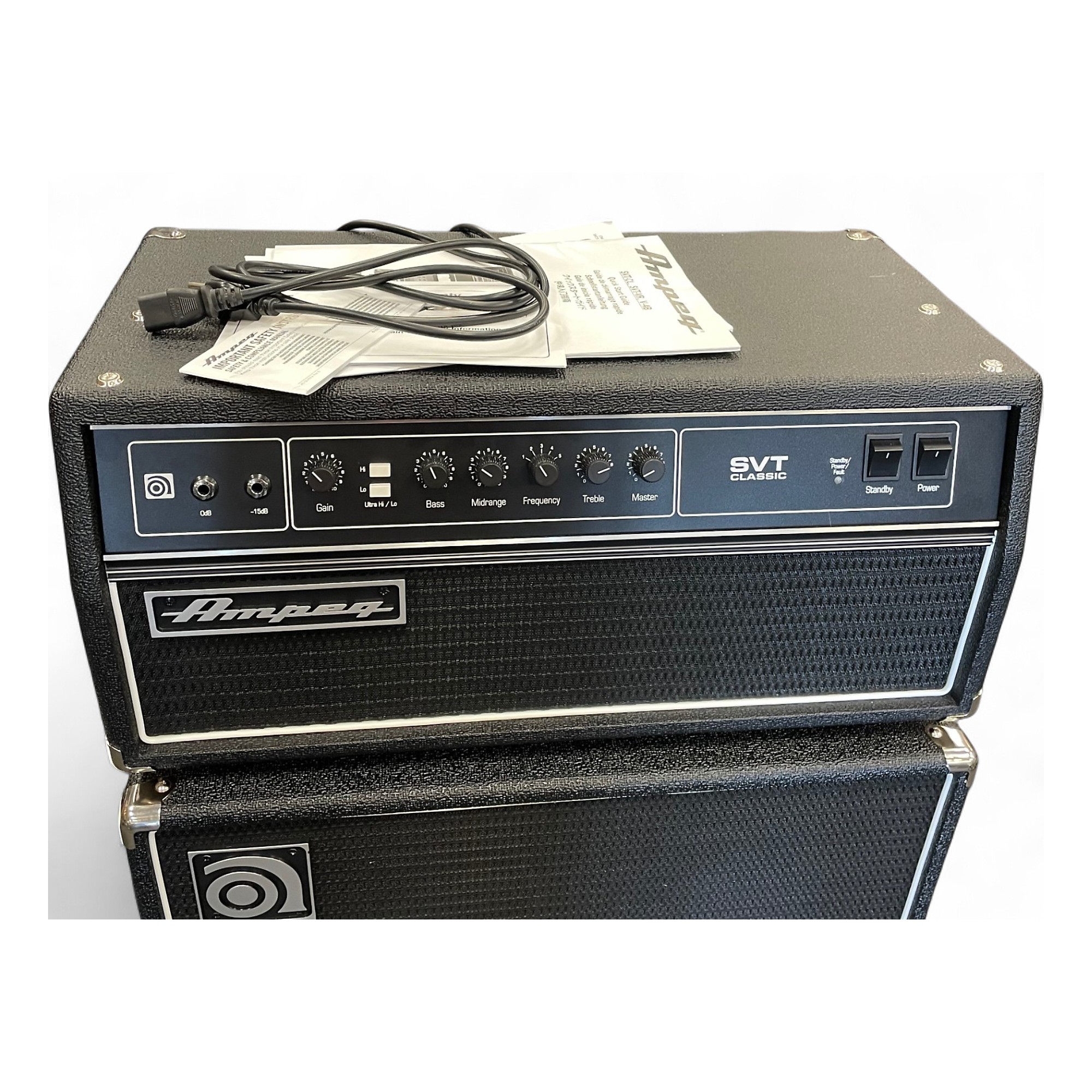 Ampeg SVT-CL アンペグ Classic Ampeg SVT-CL 300-watt Tube Bass Head | Sweetwater