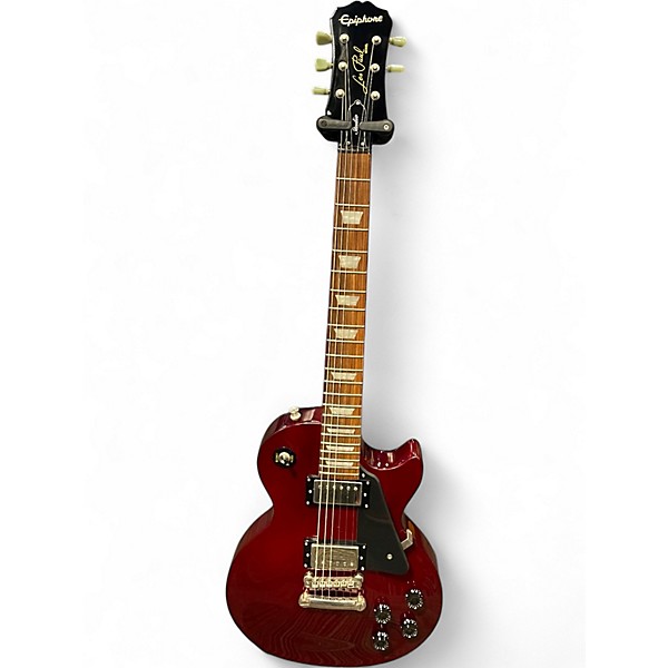 Used Epiphone Les Paul Studio Maroon Solid Body Electric Guitar