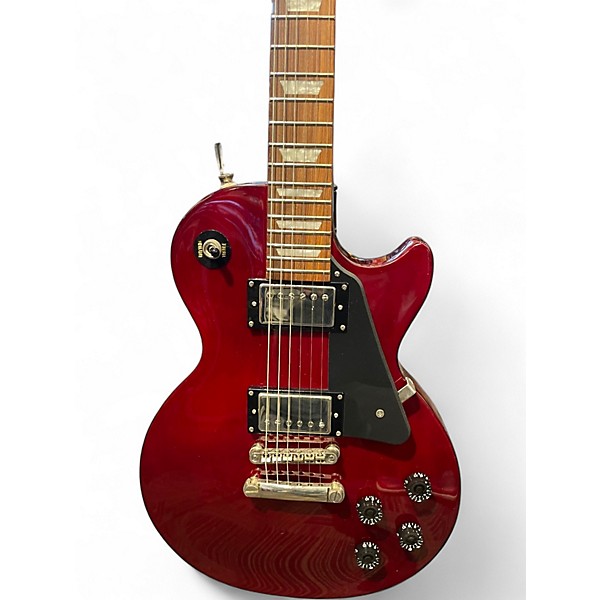 Used Epiphone Les Paul Studio Maroon Solid Body Electric Guitar