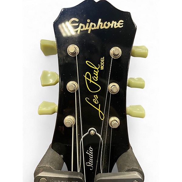 Used Epiphone Les Paul Studio Maroon Solid Body Electric Guitar