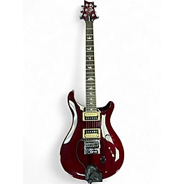 Used PRS SE Standard 24 Trans Red Solid Body Electric Guitar