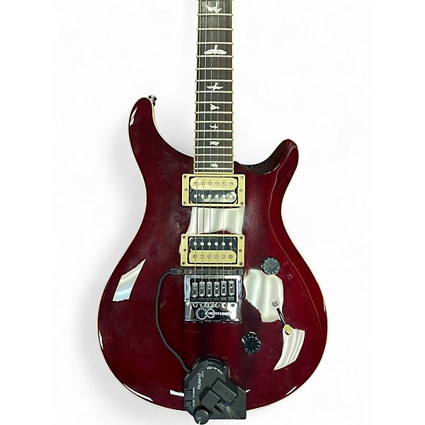 Used PRS SE Standard 24 Trans Red Solid Body Electric Guitar