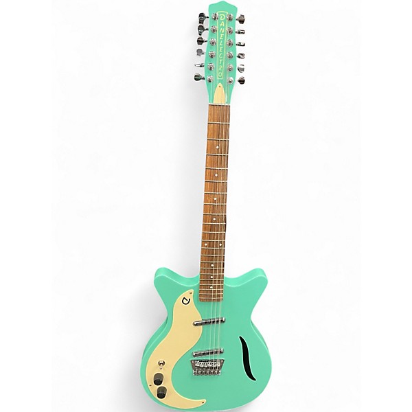 Used Danelectro 59 VINTAGE 12 STRING DARK AQUA Hollow Body Electric Guitar