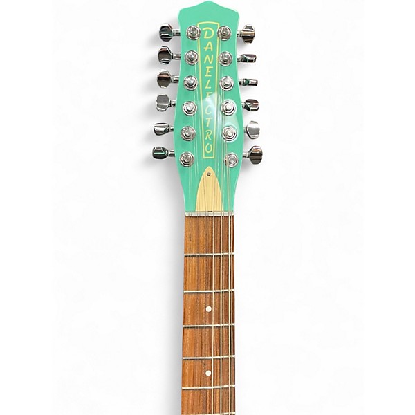 Used Danelectro 59 VINTAGE 12 STRING DARK AQUA Hollow Body Electric Guitar