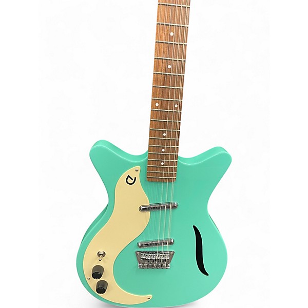 Used Danelectro 59 VINTAGE 12 STRING DARK AQUA Hollow Body Electric Guitar