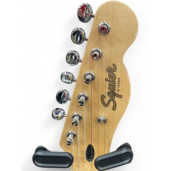 Used Squier JAZZMASTER Natural Solid Body Electric Guitar