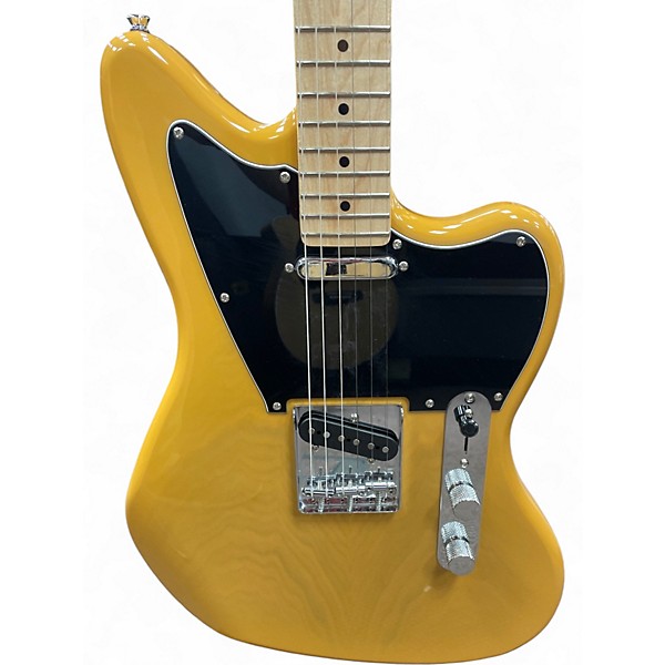 Used Squier JAZZMASTER Natural Solid Body Electric Guitar