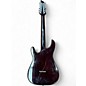 Used Schecter Guitar Research C/SH-12 Crimson Red Trans Hollow Body Electric Guitar