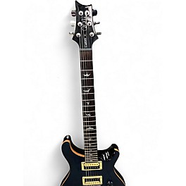 Used PRS SE Custom 24 Trans Blue Solid Body Electric Guitar