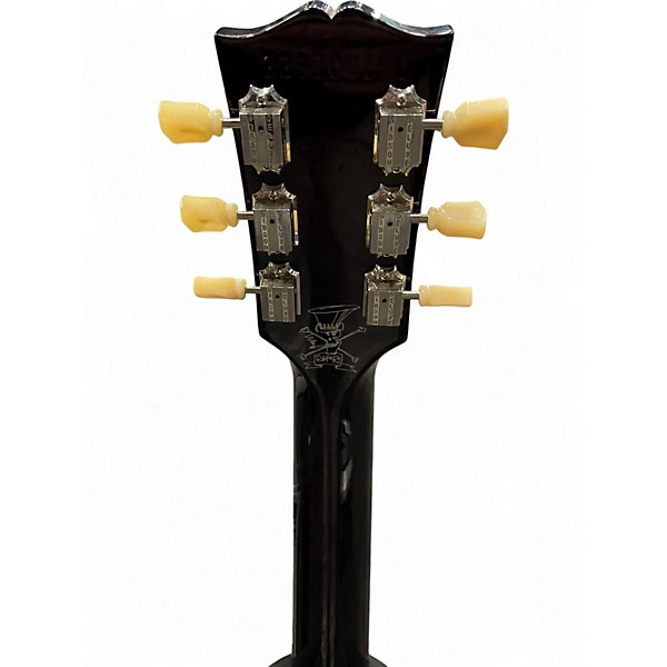 Used Gibson Slash Signature Custom Les Paul Anaconda Green Burst Solid Body Electric Guitar