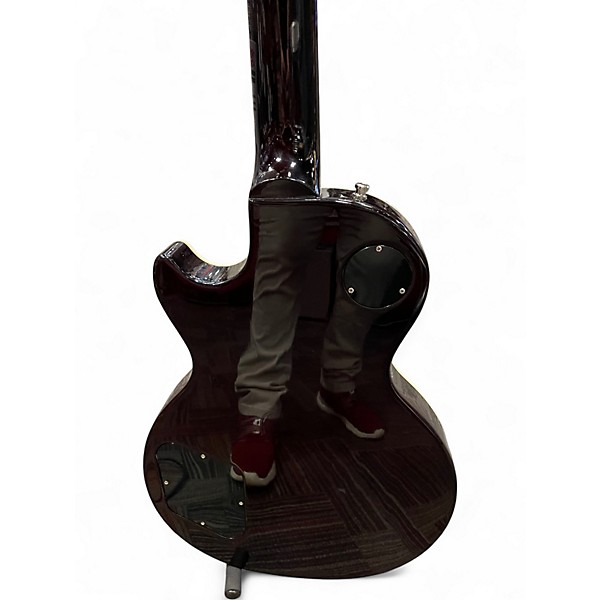 Used Gibson Slash Signature Custom Les Paul Anaconda Green Burst Solid Body Electric Guitar