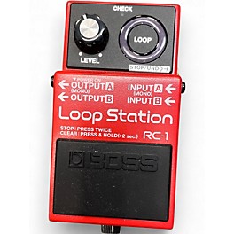 Used BOSS RC1 Loop Station Pedal
