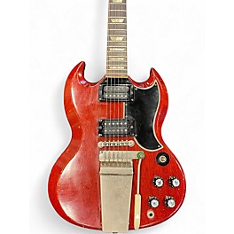 Vintage 1966 Gibson SG Cherry Solid Body Electric Guitar