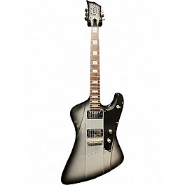 Used DBZ Guitars Diamond Hailfire Black and Silver Solid Body Electric Guitar