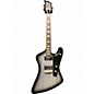 Used DBZ Guitars Diamond Hailfire Black and Silver Solid Body Electric Guitar thumbnail