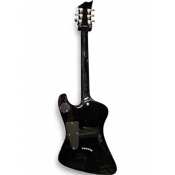 Used DBZ Guitars Diamond Hailfire Black and Silver Solid Body Electric Guitar