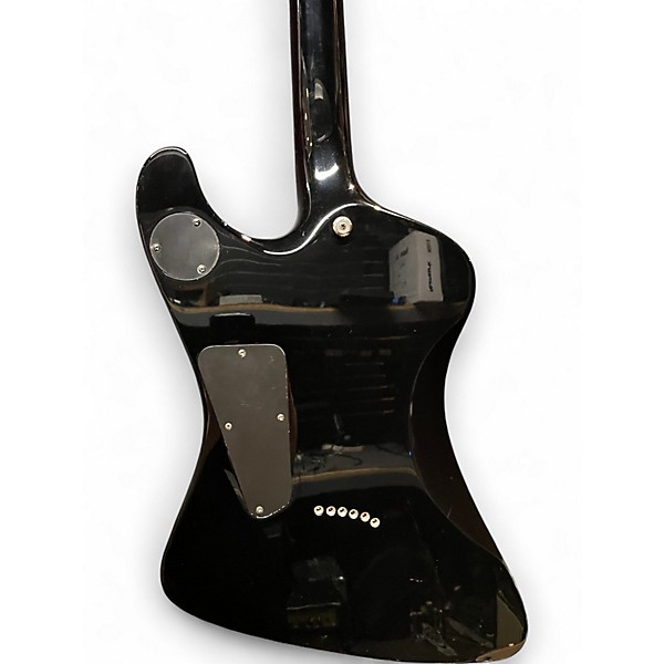 Used DBZ Guitars Diamond Hailfire Black and Silver Solid Body Electric Guitar