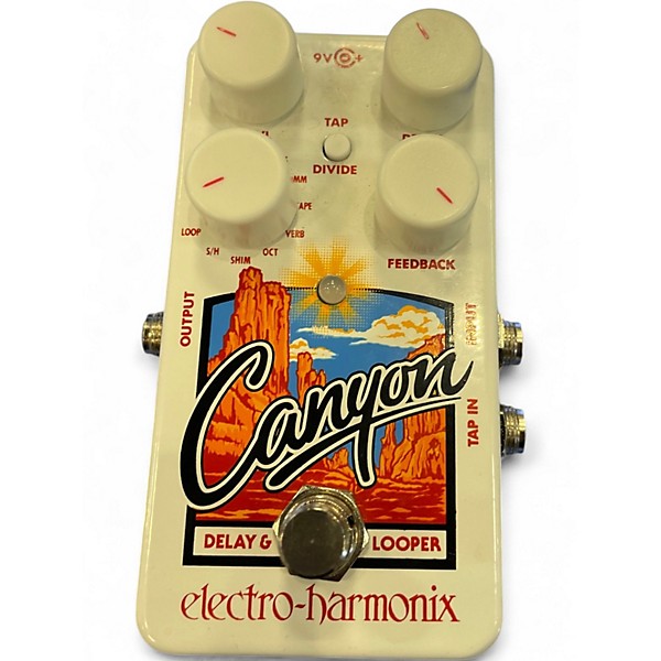 Used Electro-Harmonix Canyon Delay and Looper Effect Pedal
