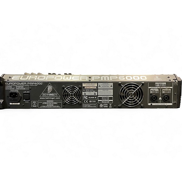 Used Behringer PMP6000 Powered Mixer
