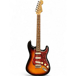 Used Squier Bullet Stratocaster 3 Tone Sunburst Solid Body Electric Guitar