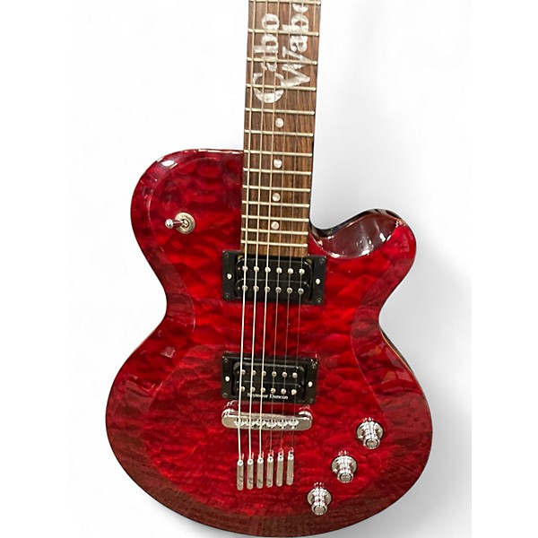 Used Yamaha AES620 Candy Apple Red Solid Body Electric