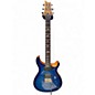 Used PRS SE Custom 24 Trans Blue Solid Body Electric Guitar thumbnail