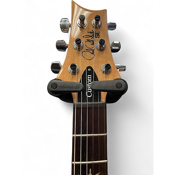 Used PRS SE Custom 24 Trans Blue Solid Body Electric Guitar