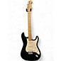 Used Fender Standard Stratocaster Black Solid Body Electric Guitar thumbnail