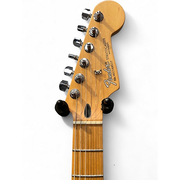 Used Fender Standard Stratocaster Black Solid Body Electric Guitar