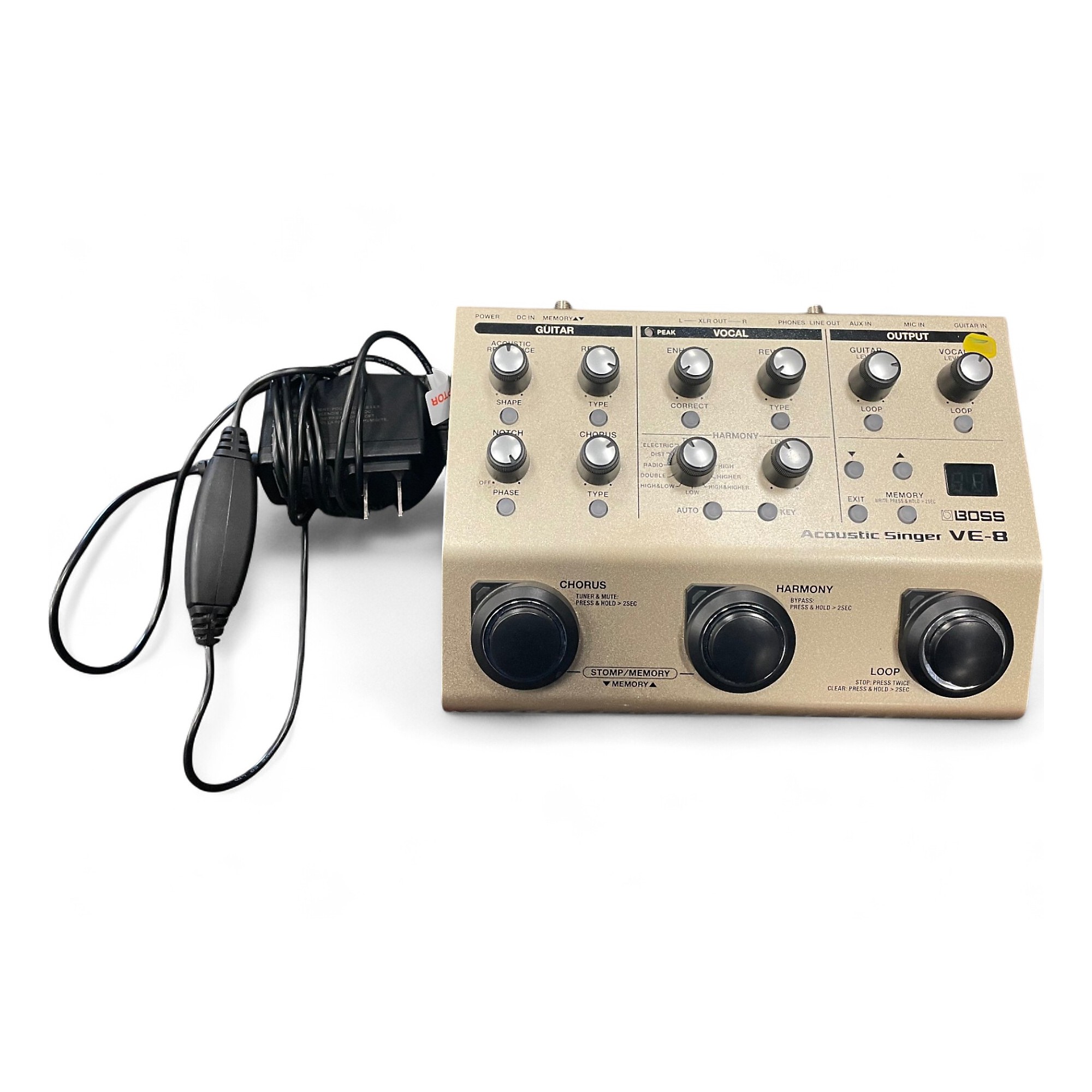 Used BOSS VE8 Acoustic Singer Effect Processor | Guitar Center