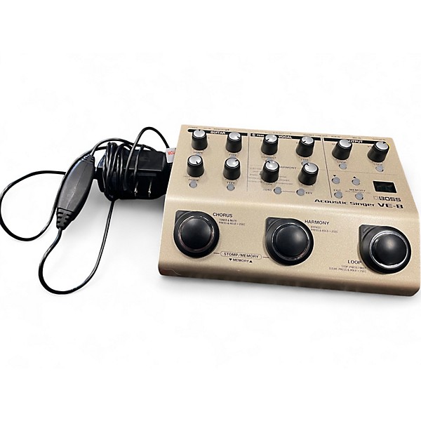 【使用少 極美品】BOSS VE-8 Acoustic Singer BOSS VE-8 Acoustic Singer Multi-Effects Pedal | Guitar Center