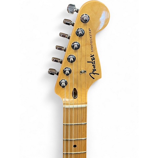 Used Fender Standard Stratocaster White Solid Body Electric Guitar