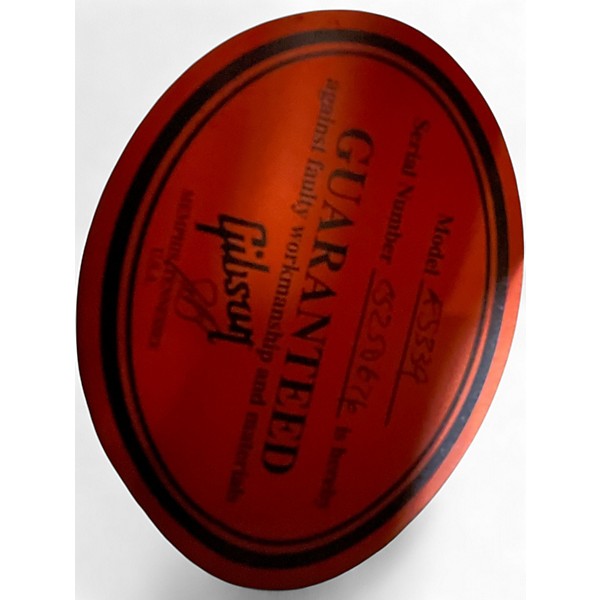 Used Gibson ES339 Tobacco Hollow Body Electric Guitar