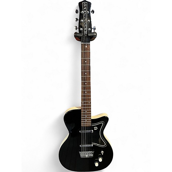 DANELECTRO エレキギター　56-U2 ブラック シングルカット 57 Used Danelectro 56 U2 Single Cut Black Solid Body Electric