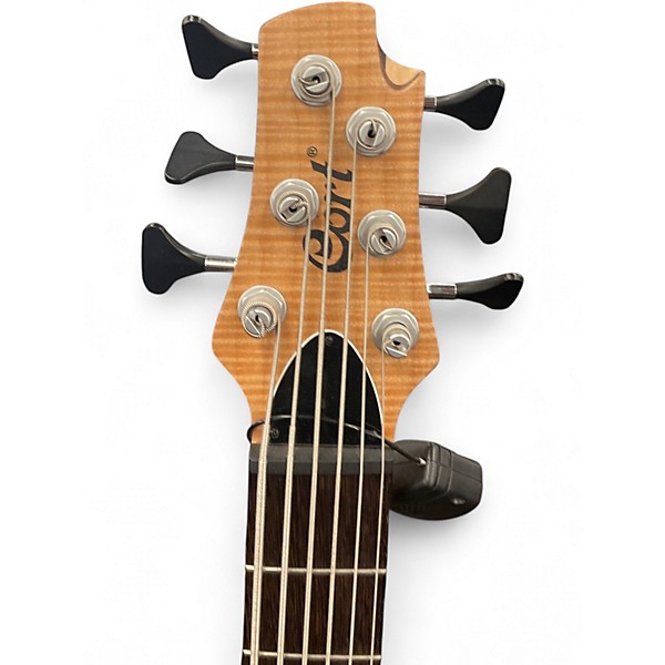Used Cort A6 Artisan Natural Electric Bass Guitar