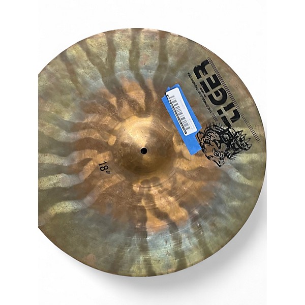Used UFIP 18in Tiger Crash Ride Cymbal
