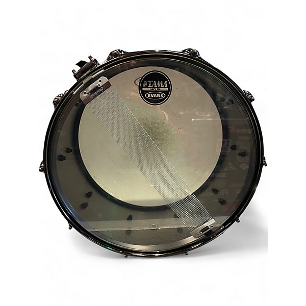 Used TAMA 6.5X14 Metalworks Snare Black Drum