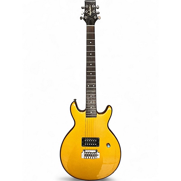 Used Jackson JJ JUNIOR Gold Solid Body Electric Guitar