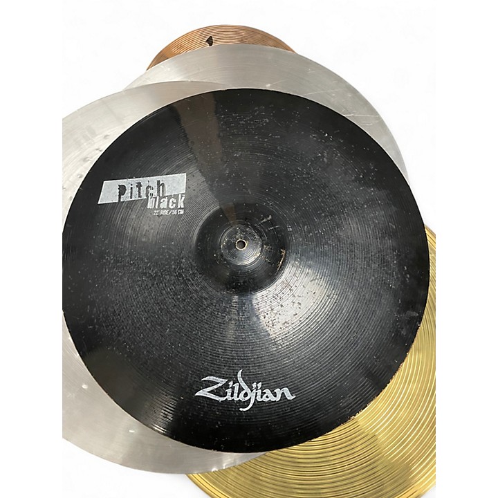 Used Zildjian 22in Pitch Black Ride Cymbal 42 | Guitar Center