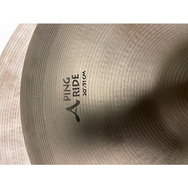 Used Zildjian 20in Ping Ride Cymbal