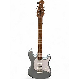 Used Sterling by Music Man CUTLASS FIREMIST SILVER Solid Body Electric Guitar