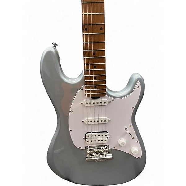 Used Sterling by Music Man CUTLASS FIREMIST SILVER Solid Body Electric Guitar