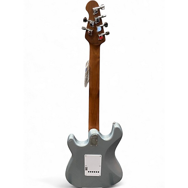Used Sterling by Music Man CUTLASS FIREMIST SILVER Solid Body Electric Guitar