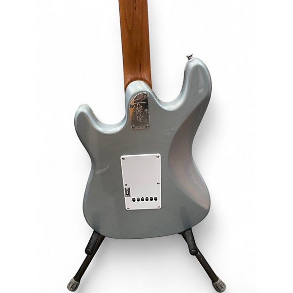 Used Sterling by Music Man CUTLASS FIREMIST SILVER Solid Body Electric Guitar