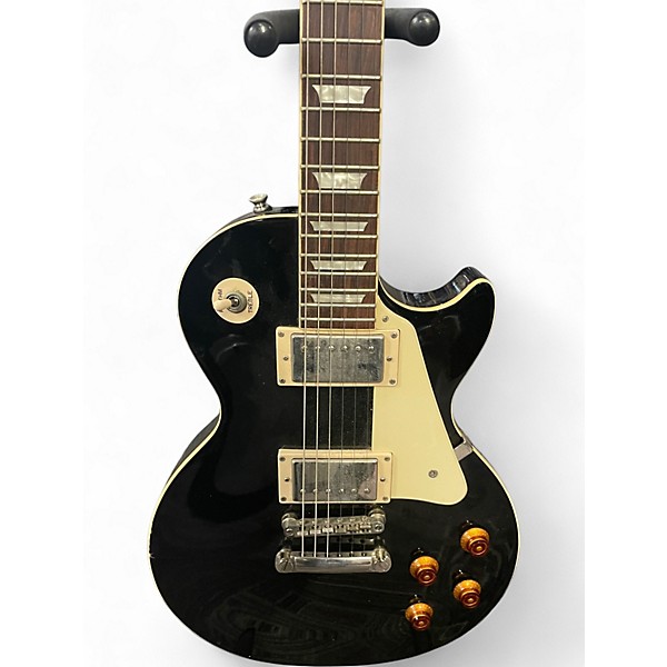 Used Epiphone Les Paul Standard Black Solid Body Electric Guitar